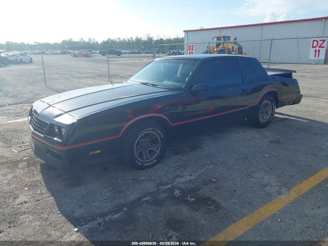 45996636 :رقم المزاد ، 1G1GZ37G5GR187405 vin ، 1986 Chevrolet Monte Carlo مزاد بيع