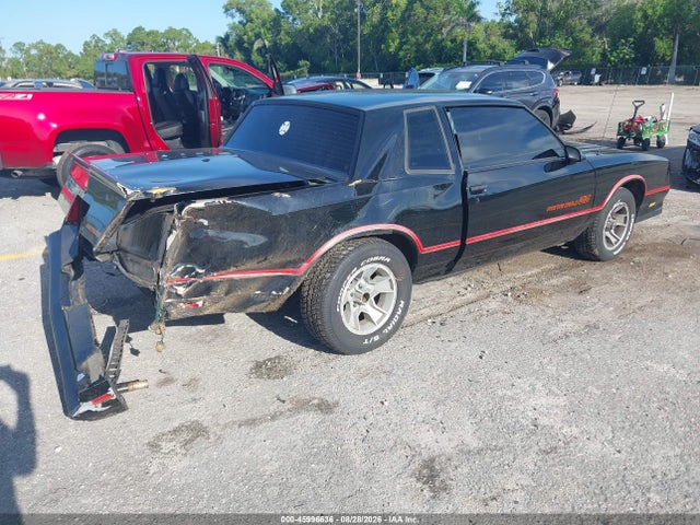 45996636 :رقم المزاد ، 1G1GZ37G5GR187405 vin ، 1986 Chevrolet Monte Carlo مزاد بيع