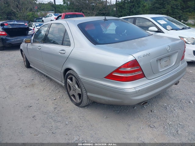 Продажа на аукционе авто 2002 Mercedes-benz S 600, vin: WDBNG78JX2A247156, номер лота: 45996642