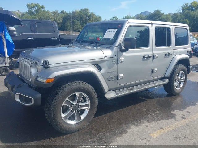Продажа на аукционе авто 2021 Jeep Wrangler Unlimited Sahara 4x4, vin: 1C4HJXEG1MW531905, номер лота: 45996735
