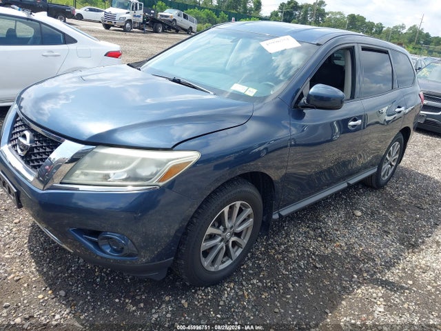 2014 Nissan Pathfinder S მანქანა იყიდება აუქციონზე, vin: 5N1AR2MM1EC685646, აუქციონის ნომერი: 45996751