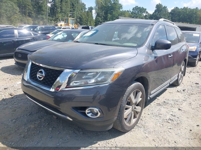 Продаж на аукціоні авто 2014 Nissan Pathfinder Platinum, vin: 5N1AR2MN7EC727357, номер лоту: 45996788