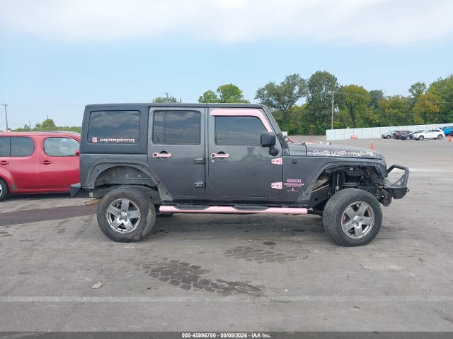 45996790 :رقم المزاد ، 1C4BJWDG6HL615114 vin ، 2017 Jeep Wrangler Unlimited Sport 4x4 مزاد بيع