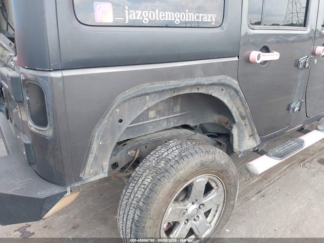45996790 :رقم المزاد ، 1C4BJWDG6HL615114 vin ، 2017 Jeep Wrangler Unlimited Sport 4x4 مزاد بيع