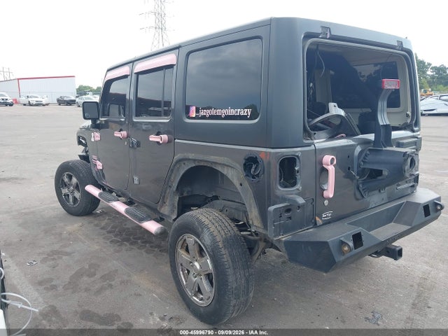 45996790 :رقم المزاد ، 1C4BJWDG6HL615114 vin ، 2017 Jeep Wrangler Unlimited Sport 4x4 مزاد بيع