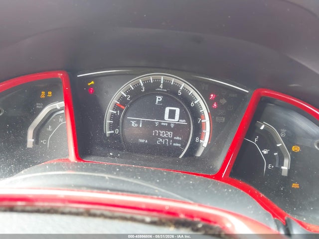 2016 Honda Civic Lx მანქანა იყიდება აუქციონზე, vin: 2HGFC2F54GH574513, აუქციონის ნომერი: 45996806