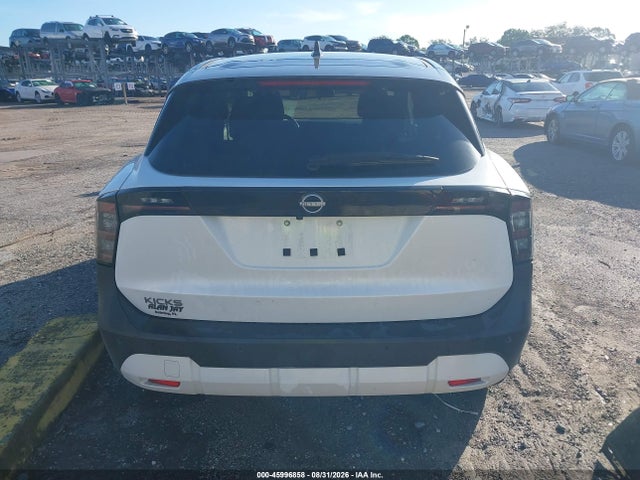 2025 Nissan Kicks Sv Fwd მანქანა იყიდება აუქციონზე, vin: 3N8AP6CA0SL410542, აუქციონის ნომერი: 45996858