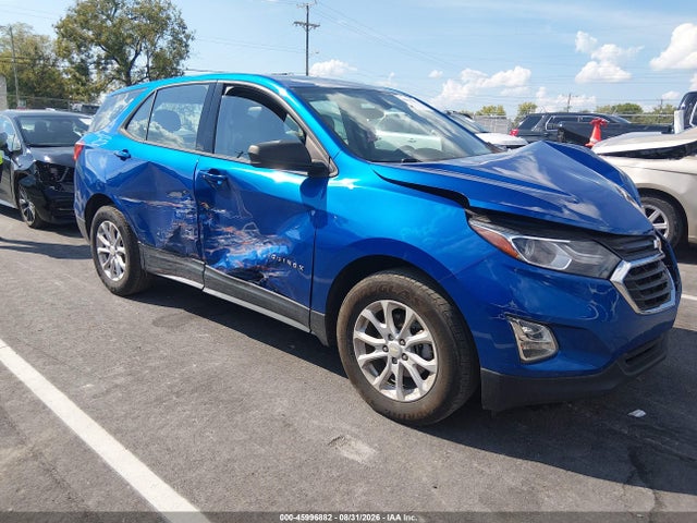 Auction sale of the 2019 Chevrolet Equinox Ls, vin: 3GNAXHEV8KS630872, lot number: 45996882