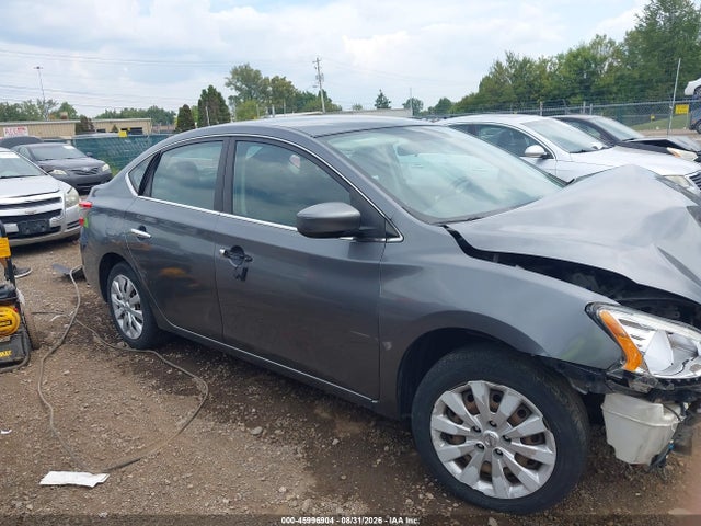 2015 Nissan Sentra Sv მანქანა იყიდება აუქციონზე, vin: 3N1AB7APXFL633834, აუქციონის ნომერი: 45996904