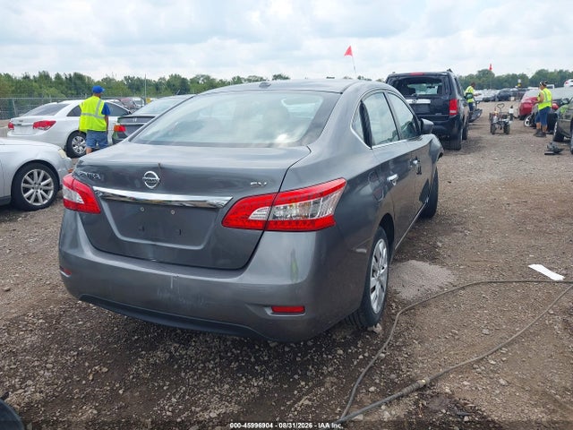 2015 Nissan Sentra Sv მანქანა იყიდება აუქციონზე, vin: 3N1AB7APXFL633834, აუქციონის ნომერი: 45996904