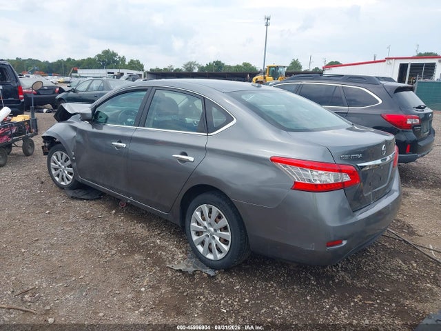 2015 Nissan Sentra Sv მანქანა იყიდება აუქციონზე, vin: 3N1AB7APXFL633834, აუქციონის ნომერი: 45996904