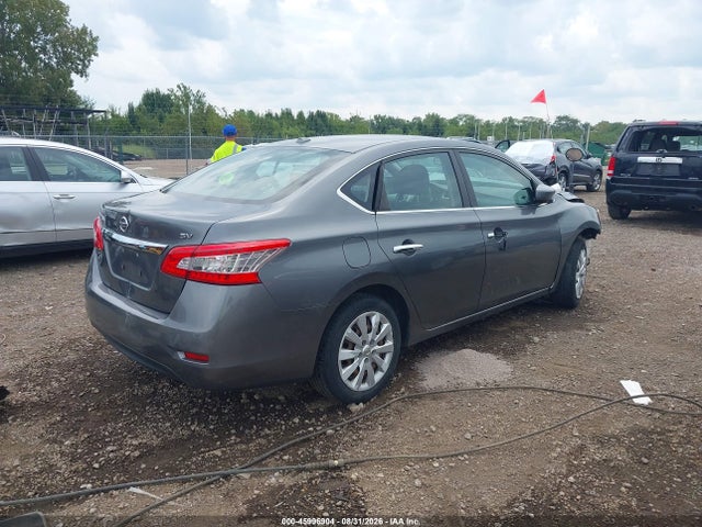 2015 Nissan Sentra Sv მანქანა იყიდება აუქციონზე, vin: 3N1AB7APXFL633834, აუქციონის ნომერი: 45996904