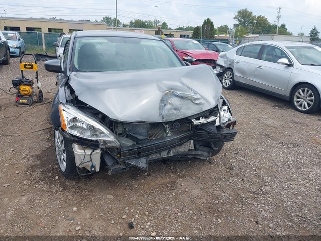 2015 Nissan Sentra Sv მანქანა იყიდება აუქციონზე, vin: 3N1AB7APXFL633834, აუქციონის ნომერი: 45996904