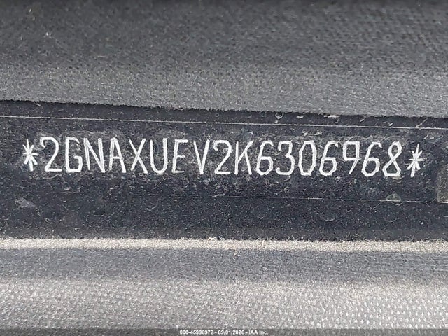 Продаж на аукціоні авто 2019 Chevrolet Equinox Lt, vin: 2GNAXUEV2K6306968, номер лоту: 45996972