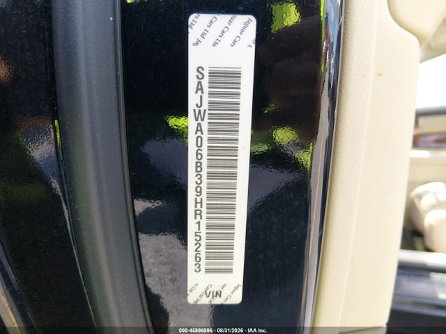 45996996 :رقم المزاد ، SAJWA06B39HR15263 vin ، 2009 Jaguar Xf Premium Luxury مزاد بيع
