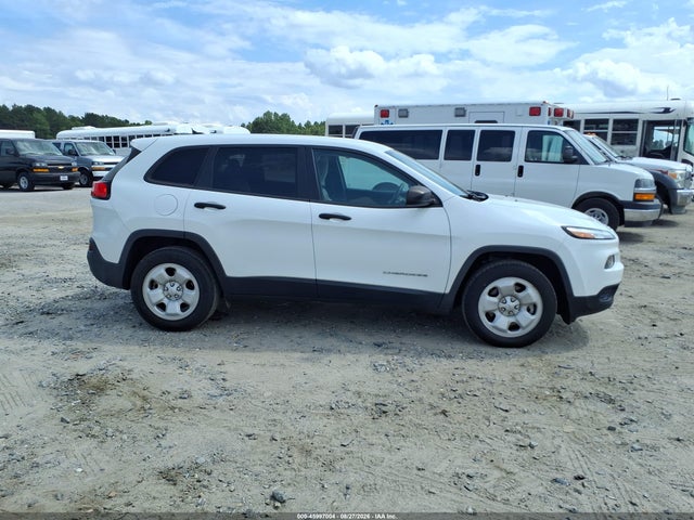Aukcja sprzedaży 2016 Jeep Cherokee Sport, vin: 1C4PJMAB0GW313981, numer aukcji: 45997004