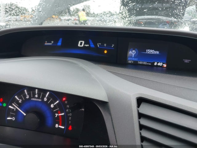Aukcja sprzedaży 2012 Honda Civic Ex, vin: 19XFB2F83CE035897, numer aukcji: 45997049