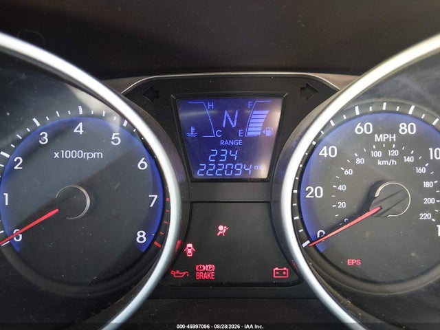 45997096 :رقم المزاد ، KM8JU3AC3CU435462 vin ، 2012 Hyundai Tucson Limited مزاد بيع
