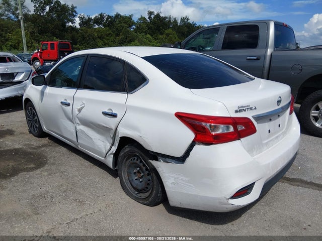 2017 Nissan Sentra S მანქანა იყიდება აუქციონზე, vin: 3N1AB7AP0HY278839, აუქციონის ნომერი: 45997105