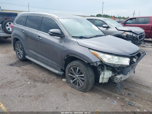 Aukcja sprzedaży 2019 Toyota Highlander Xle, vin: 5TDJZRFH4KS603139, numer aukcji: 45997152