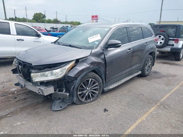 Aukcja sprzedaży 2019 Toyota Highlander Xle, vin: 5TDJZRFH4KS603139, numer aukcji: 45997152