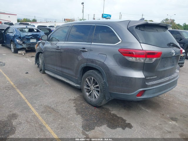 Aukcja sprzedaży 2019 Toyota Highlander Xle, vin: 5TDJZRFH4KS603139, numer aukcji: 45997152