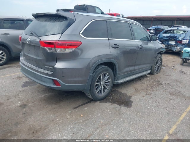 Aukcja sprzedaży 2019 Toyota Highlander Xle, vin: 5TDJZRFH4KS603139, numer aukcji: 45997152