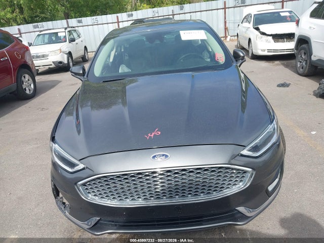 2020 Ford Fusion Hybrid Titanium მანქანა იყიდება აუქციონზე, vin: 3FA6P0RU1LR112828, აუქციონის ნომერი: 45997232