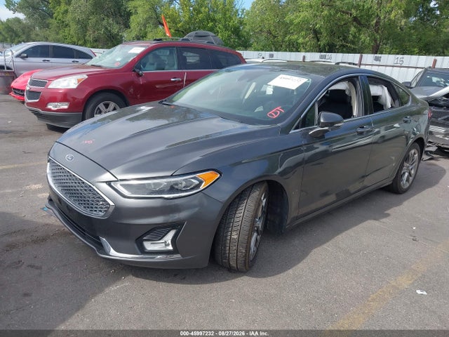2020 Ford Fusion Hybrid Titanium მანქანა იყიდება აუქციონზე, vin: 3FA6P0RU1LR112828, აუქციონის ნომერი: 45997232