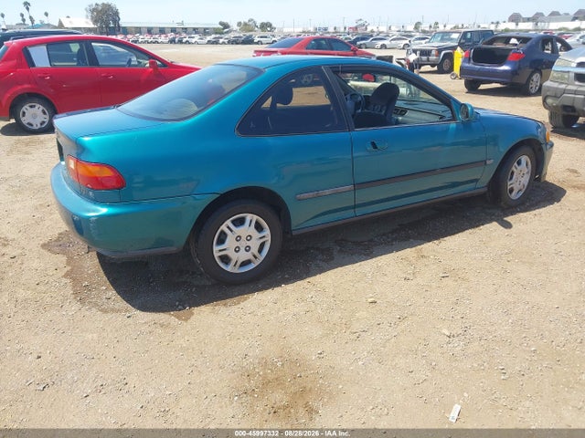 Aukcja sprzedaży 1995 Honda Civic Ex, vin: 2HGEJ1129SH538639, numer aukcji: 45997332