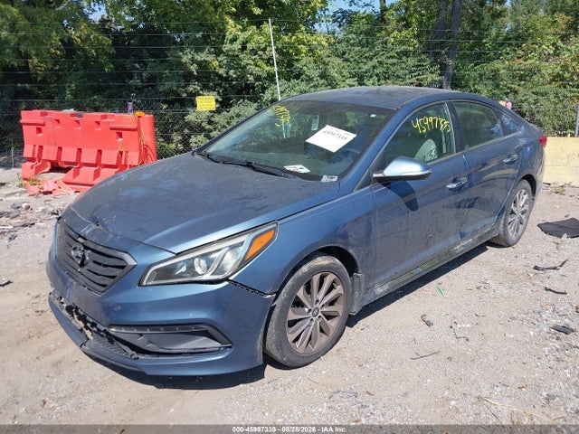 45997335 :رقم المزاد ، 5NPE34AF5GH393546 vin ، 2016 Hyundai Sonata Sport مزاد بيع