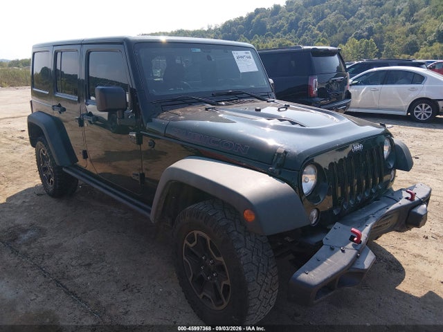 45997368 :رقم المزاد ، 1C4BJWFG1FL740192 vin ، 2015 Jeep Wrangler Unlimited Rubicon Hard Rock مزاد بيع