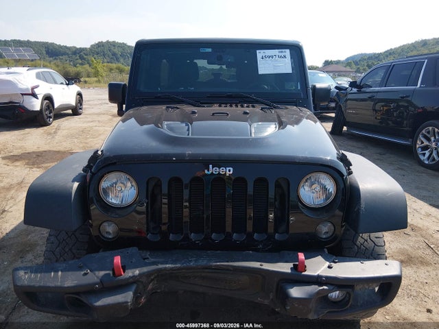 45997368 :رقم المزاد ، 1C4BJWFG1FL740192 vin ، 2015 Jeep Wrangler Unlimited Rubicon Hard Rock مزاد بيع