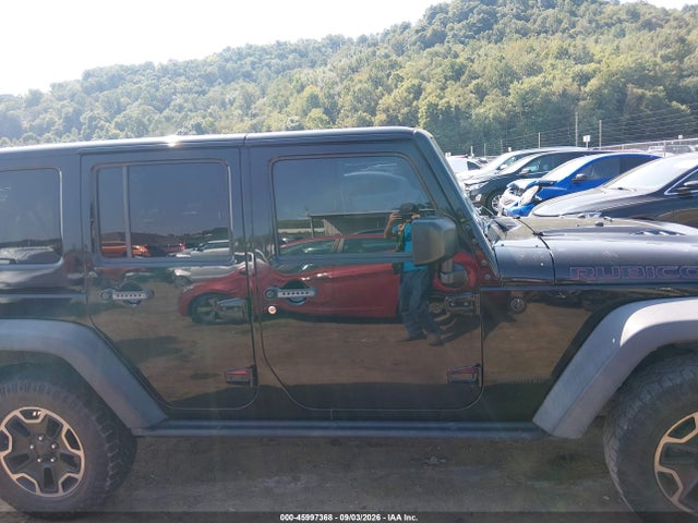 45997368 :رقم المزاد ، 1C4BJWFG1FL740192 vin ، 2015 Jeep Wrangler Unlimited Rubicon Hard Rock مزاد بيع