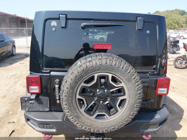 45997368 :رقم المزاد ، 1C4BJWFG1FL740192 vin ، 2015 Jeep Wrangler Unlimited Rubicon Hard Rock مزاد بيع