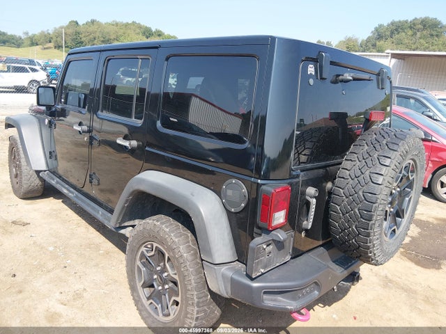 45997368 :رقم المزاد ، 1C4BJWFG1FL740192 vin ، 2015 Jeep Wrangler Unlimited Rubicon Hard Rock مزاد بيع