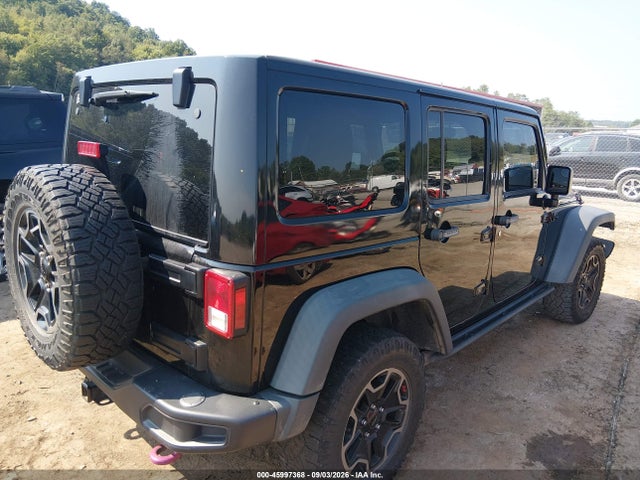 45997368 :رقم المزاد ، 1C4BJWFG1FL740192 vin ، 2015 Jeep Wrangler Unlimited Rubicon Hard Rock مزاد بيع