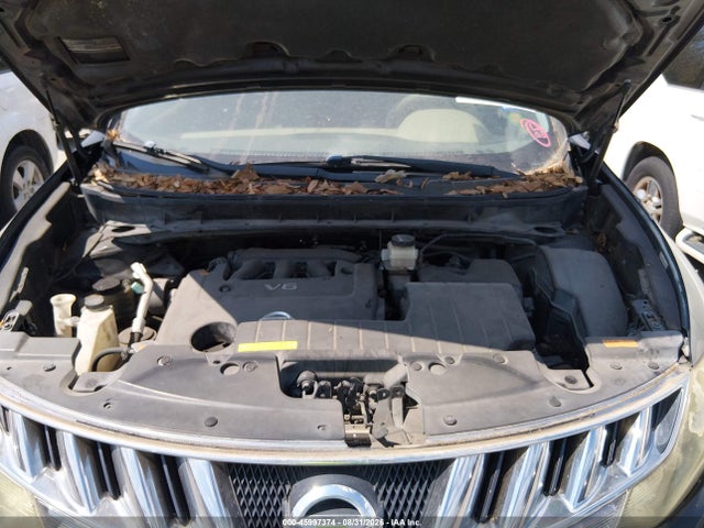 2009 Nissan Murano Le მანქანა იყიდება აუქციონზე, vin: JN8AZ18W79W206116, აუქციონის ნომერი: 45997374