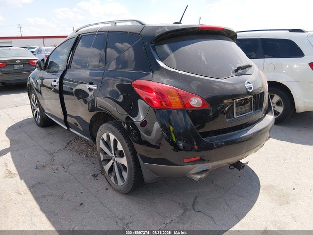2009 Nissan Murano Le მანქანა იყიდება აუქციონზე, vin: JN8AZ18W79W206116, აუქციონის ნომერი: 45997374