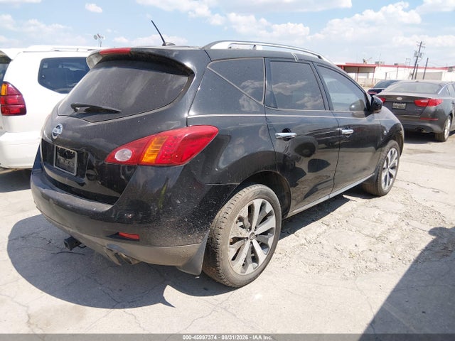 2009 Nissan Murano Le მანქანა იყიდება აუქციონზე, vin: JN8AZ18W79W206116, აუქციონის ნომერი: 45997374