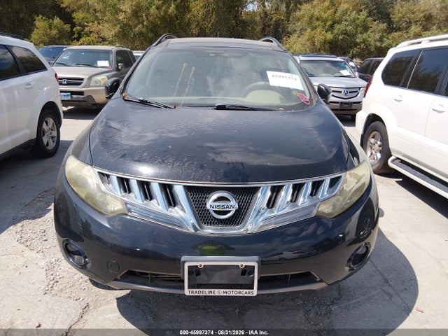 2009 Nissan Murano Le მანქანა იყიდება აუქციონზე, vin: JN8AZ18W79W206116, აუქციონის ნომერი: 45997374