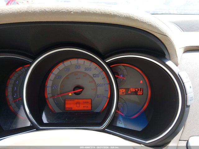 2009 Nissan Murano Le მანქანა იყიდება აუქციონზე, vin: JN8AZ18W79W206116, აუქციონის ნომერი: 45997374