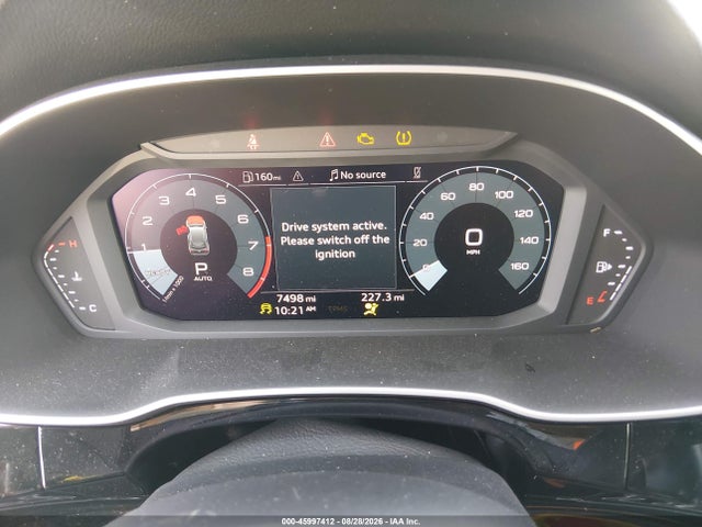 Auction sale of the 2025 Audi Q3 Premium 45 Tfsi S Line Quattro Tiptronic, vin: WA1DECF35S1065617, lot number: 45997412