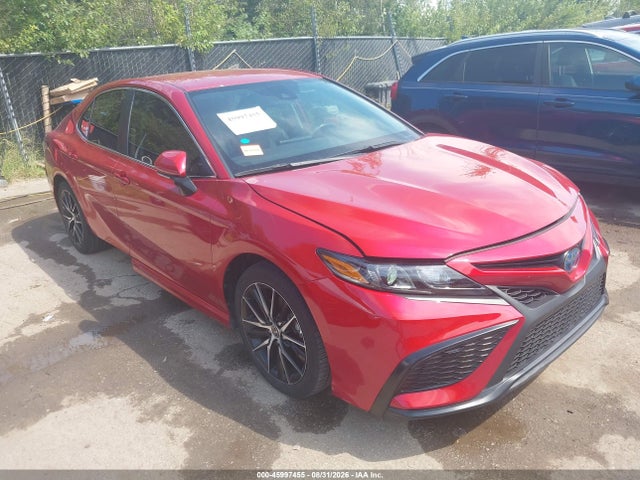 2022 Toyota Camry Se Hybrid მანქანა იყიდება აუქციონზე, vin: 4T1G31AK7NU043645, აუქციონის ნომერი: 45997455