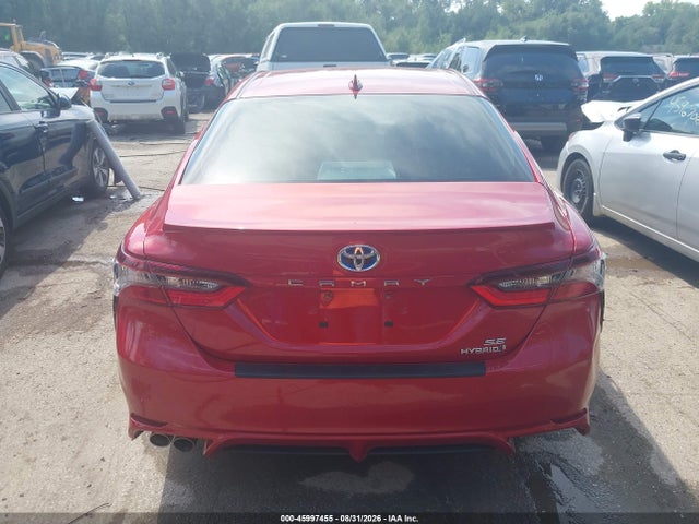 2022 Toyota Camry Se Hybrid მანქანა იყიდება აუქციონზე, vin: 4T1G31AK7NU043645, აუქციონის ნომერი: 45997455