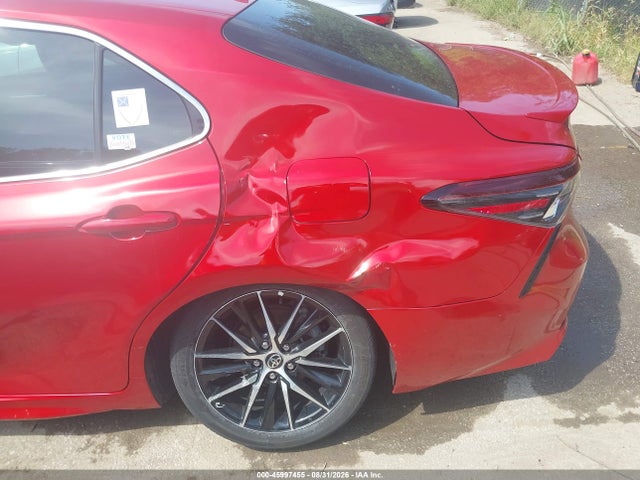 2022 Toyota Camry Se Hybrid მანქანა იყიდება აუქციონზე, vin: 4T1G31AK7NU043645, აუქციონის ნომერი: 45997455