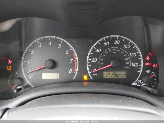 45997466 :رقم المزاد ، 2T1BU4EE4BC537410 vin ، 2011 Toyota Corolla Le مزاد بيع