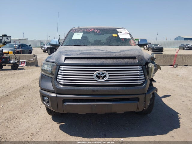 45997514 :رقم المزاد ، 5TFGW5F12GX201653 vin ، 2016 Toyota Tundra Platinum 5.7l V8 مزاد بيع