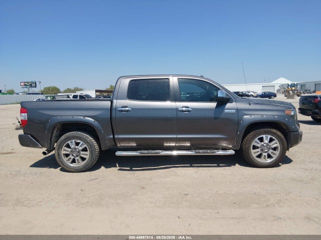 45997514 :رقم المزاد ، 5TFGW5F12GX201653 vin ، 2016 Toyota Tundra Platinum 5.7l V8 مزاد بيع