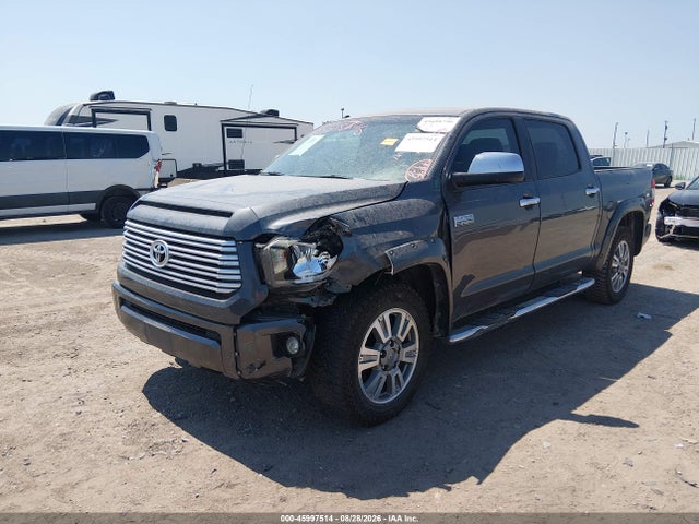 45997514 :رقم المزاد ، 5TFGW5F12GX201653 vin ، 2016 Toyota Tundra Platinum 5.7l V8 مزاد بيع